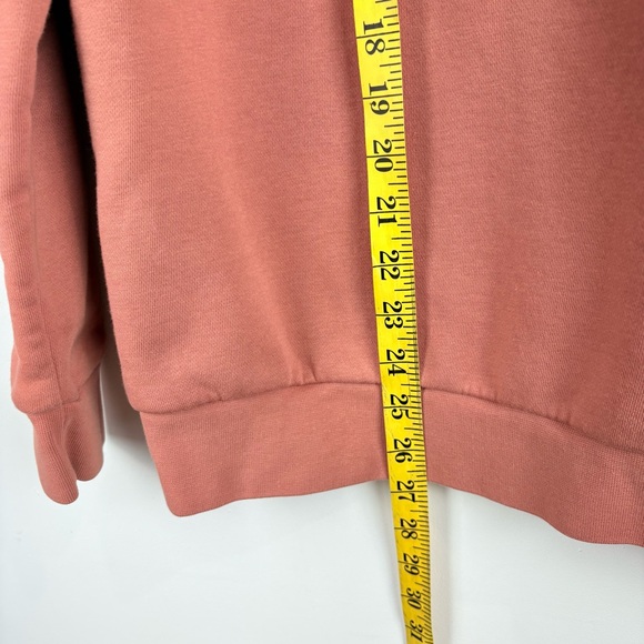 Adidas Sportswear Adicolor Originals Crew Embroidered Sweatshirt Sweater Pink L - Picture 4 of 6